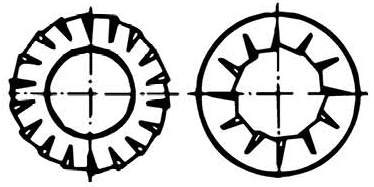 Weights for DIN 6798 Washer