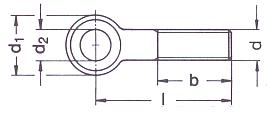 DIN 444 Bolt Dimensions
