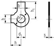 DIN 463 Washers Dimensions
