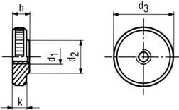 DIN 467 Flat Knurled Nuts Material Specification