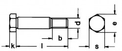 DIN 609 Bolt Dimensions