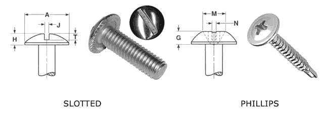 Truss Head Tapping Screws Truss Head Tapping Screws