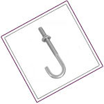 Duplex Stainless J-Bolts