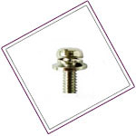 UNS S32205 / S31803 Sems Screw